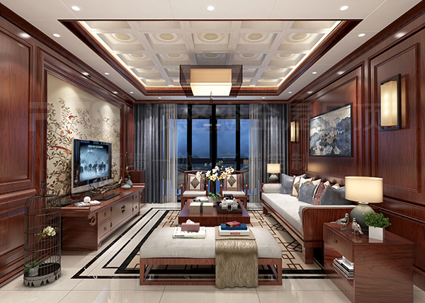 這樣的客廳吊頂太驚艷，不服不行！